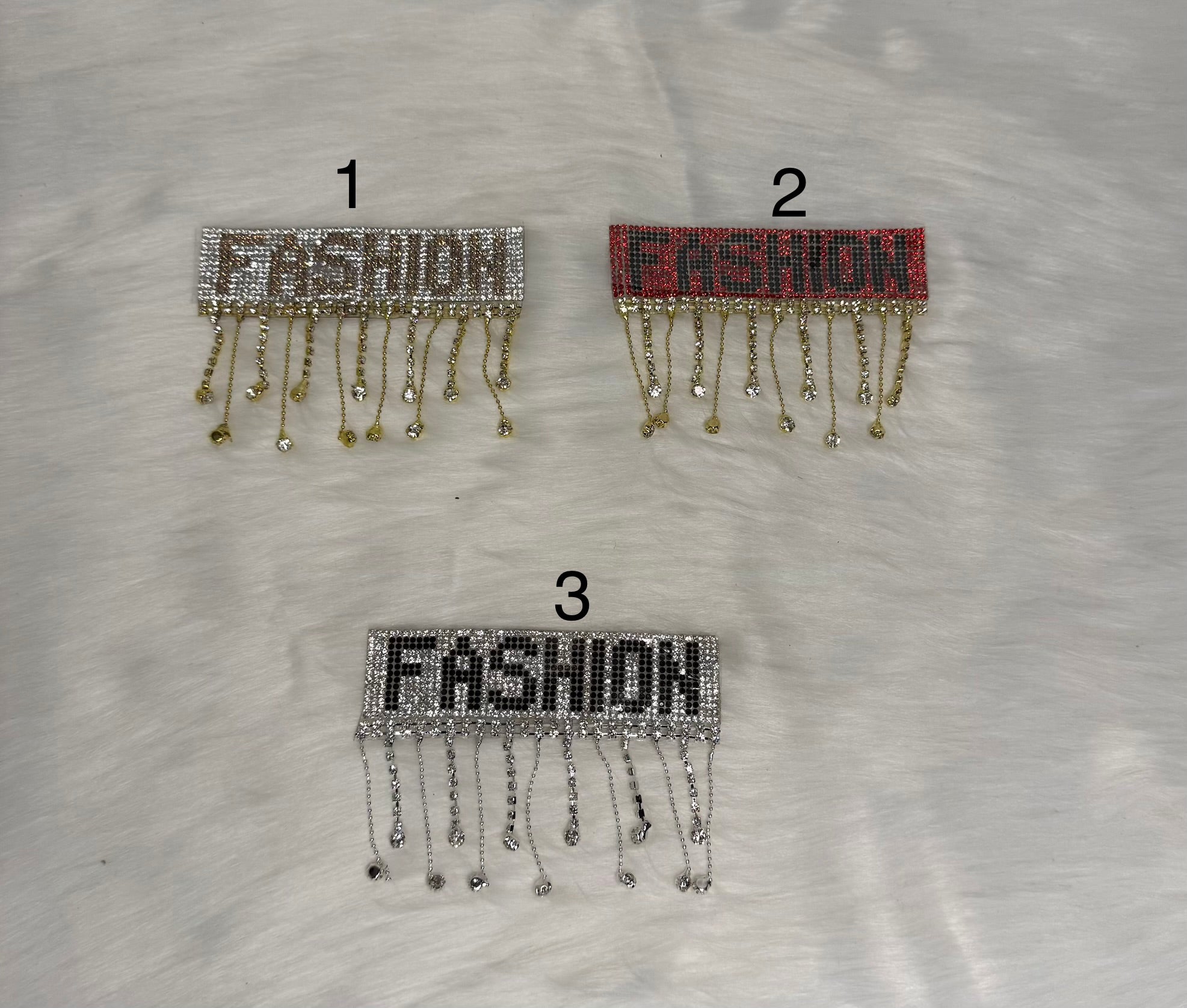 Fashion Bling Iron-On Patch