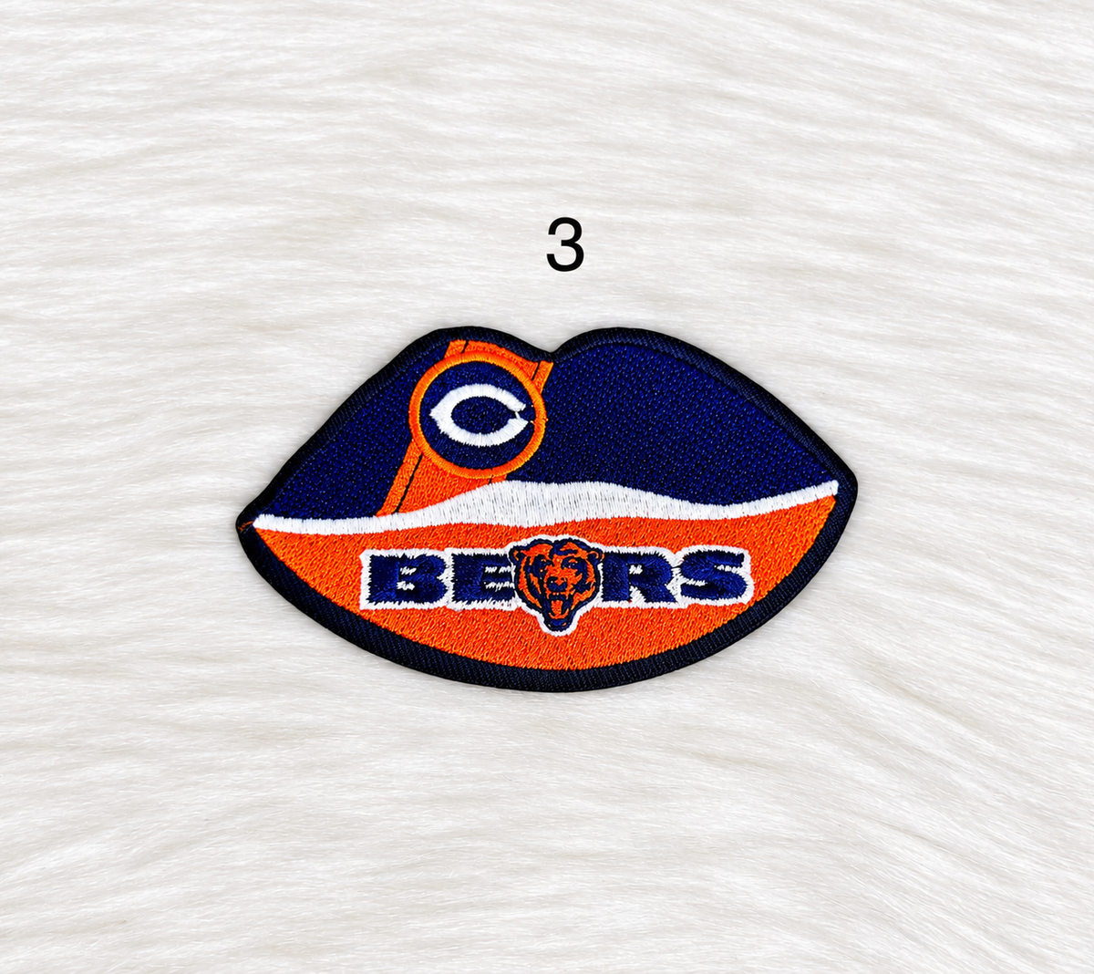 Chi-Town Football Iron-On Patches