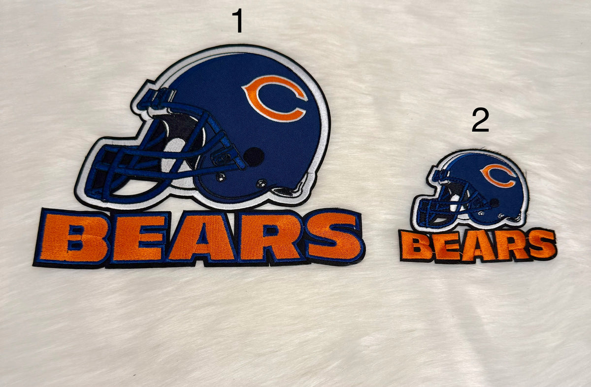 Chi-Town Football Iron-On Patches