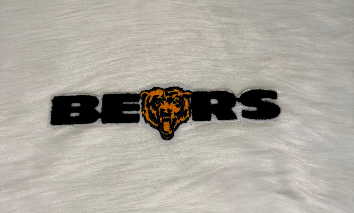 Chicago Football Medium Iron-On Patches