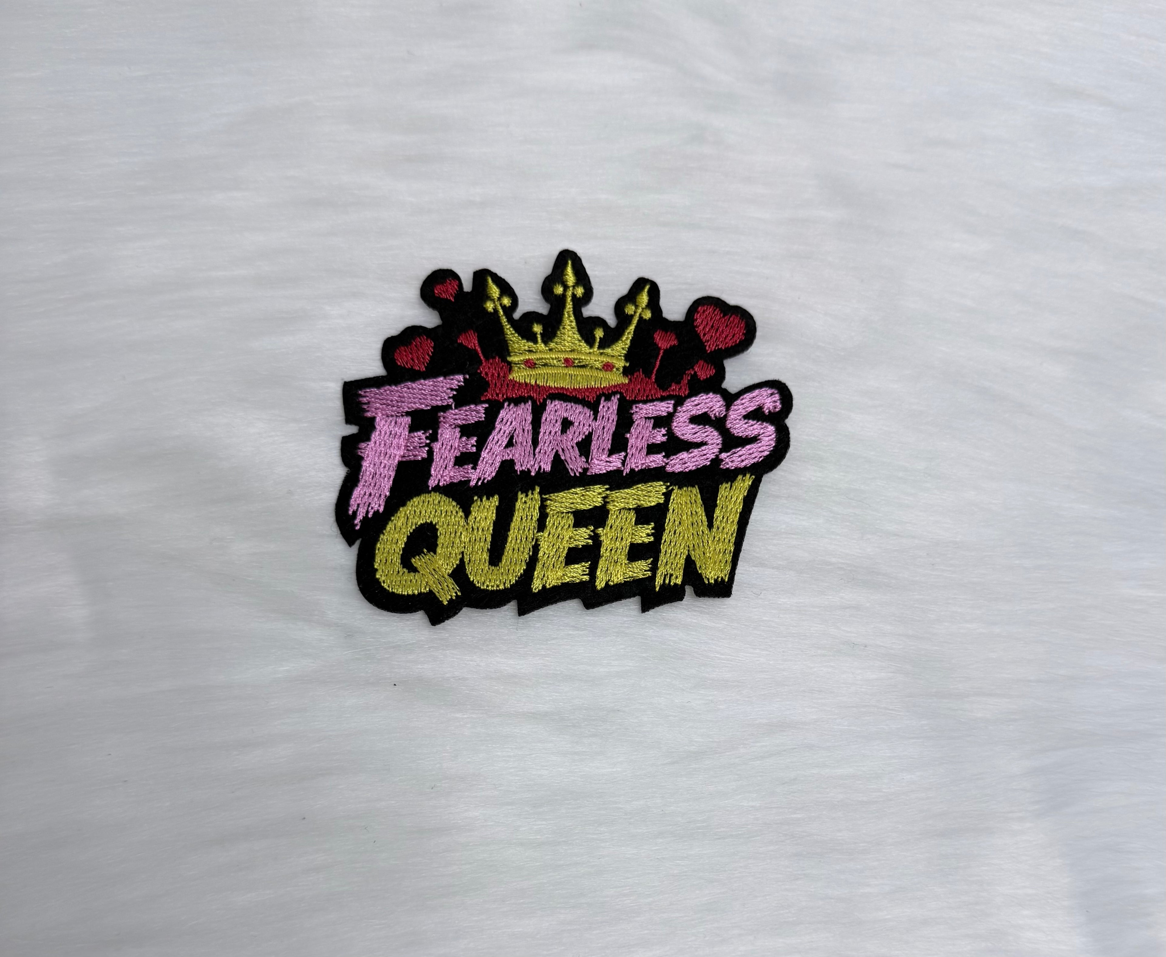 Fearless Queen Iron-On Patch