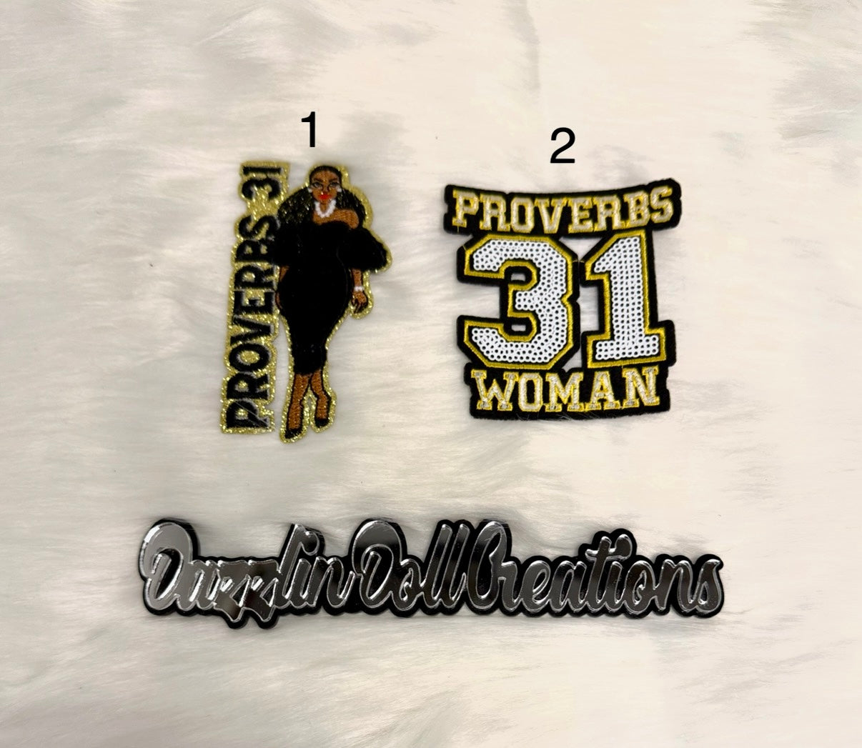 Proverbs 31 Woman Iron-On Small Patch