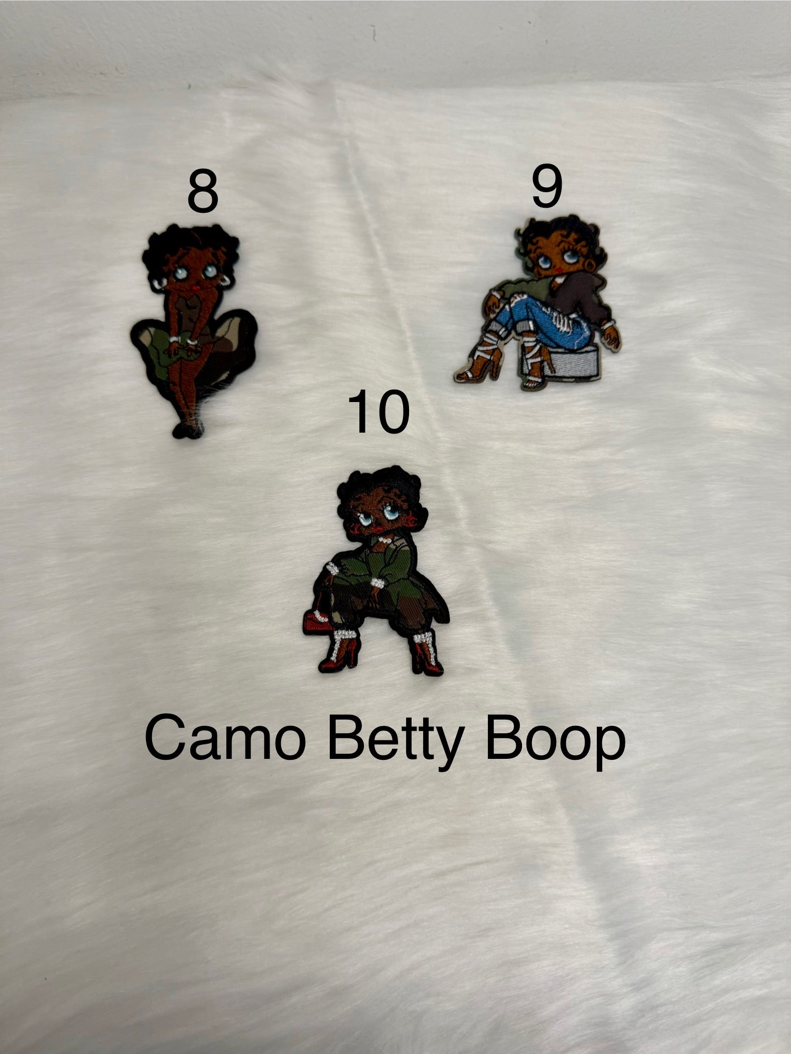 Camo Betty Boop