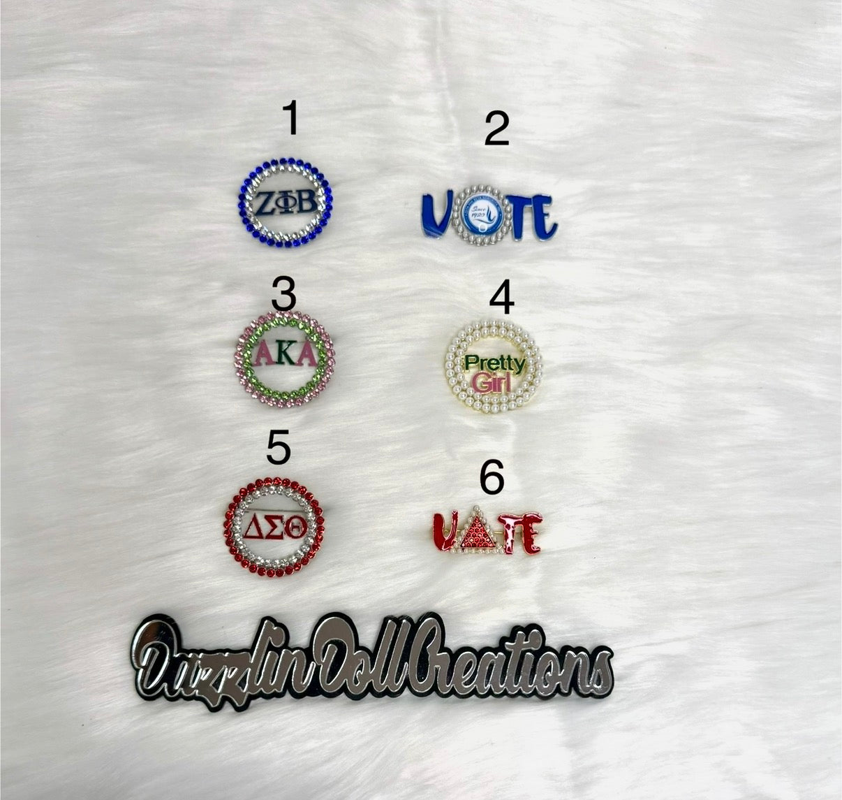 Inspired SororityLuxe Brooch Collection