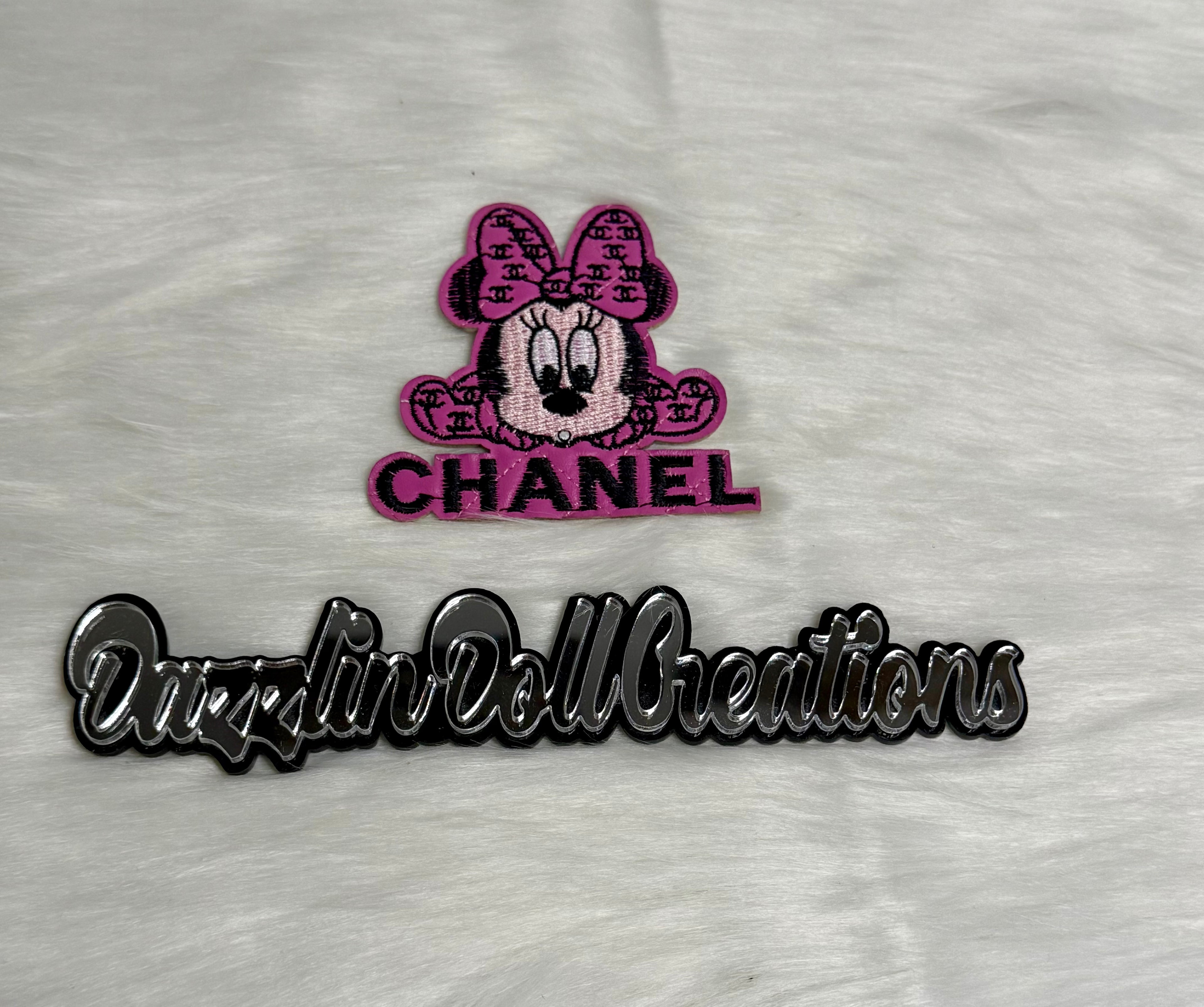 Inspired CC Minnie Mouse Iron-On Patch