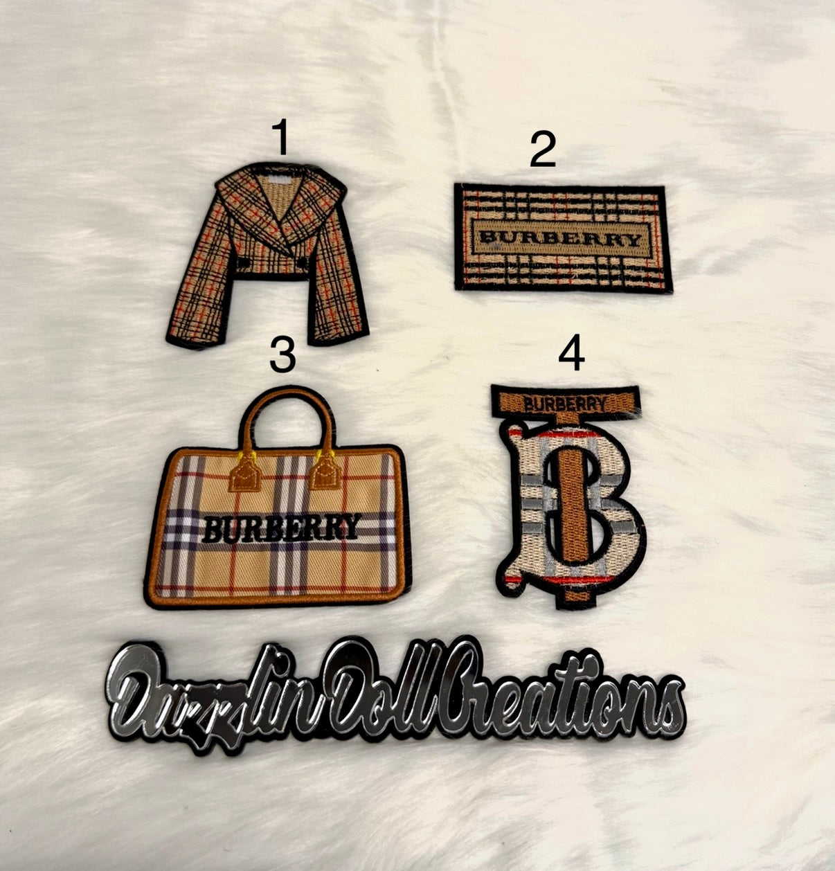 Inspired BB Iron-On Patches