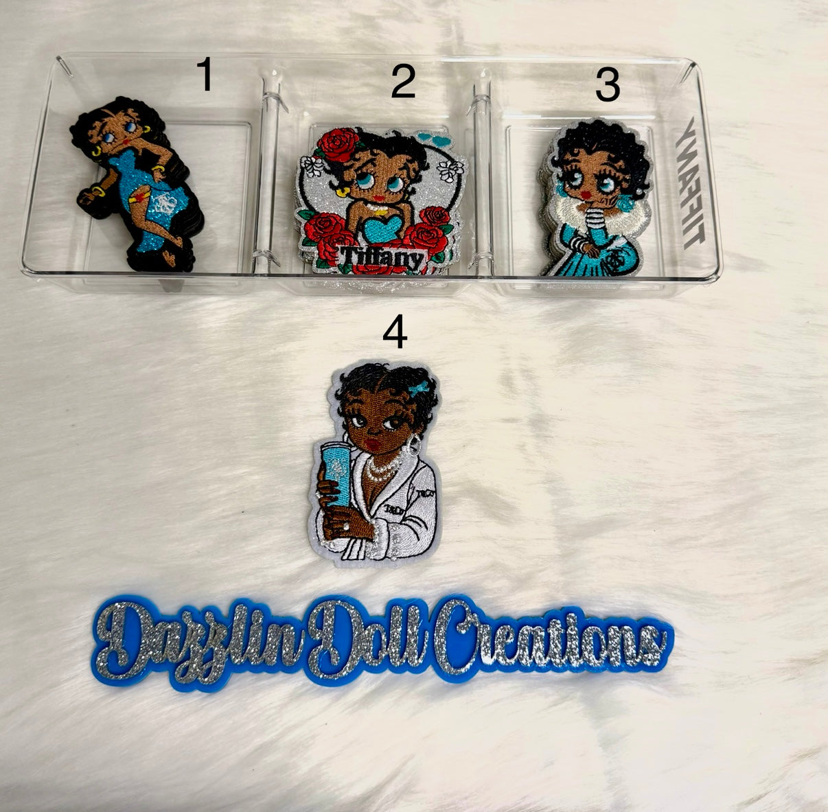 Inspired Tiff Betty Boop Patches