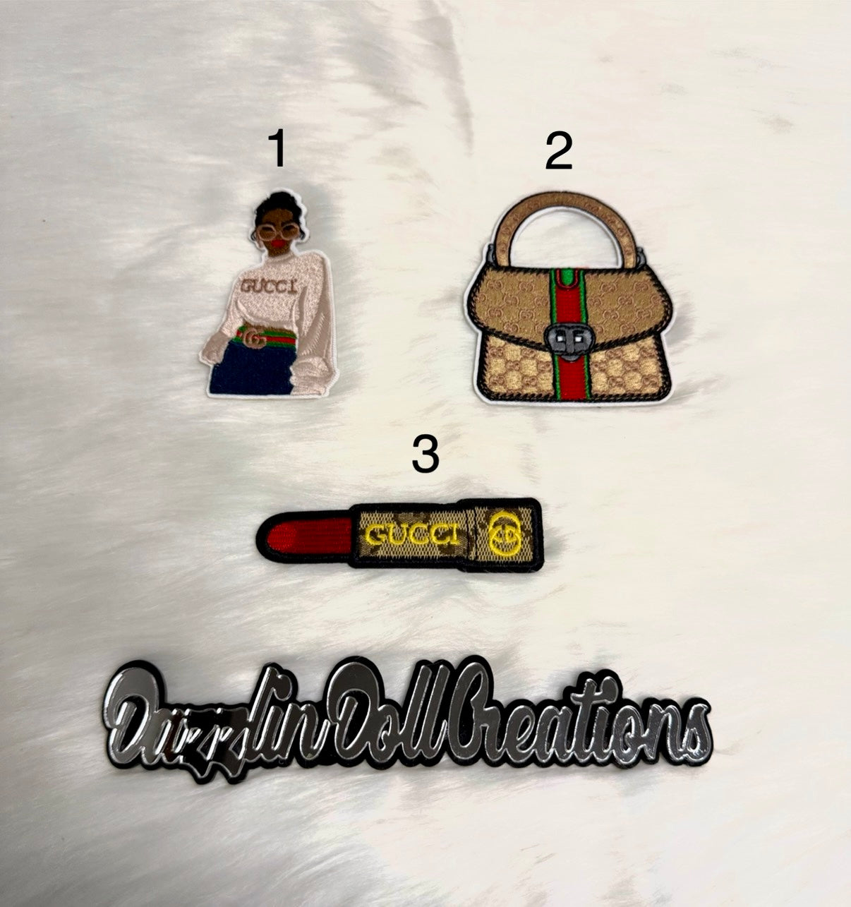 Inspired GG Iron-On Patches