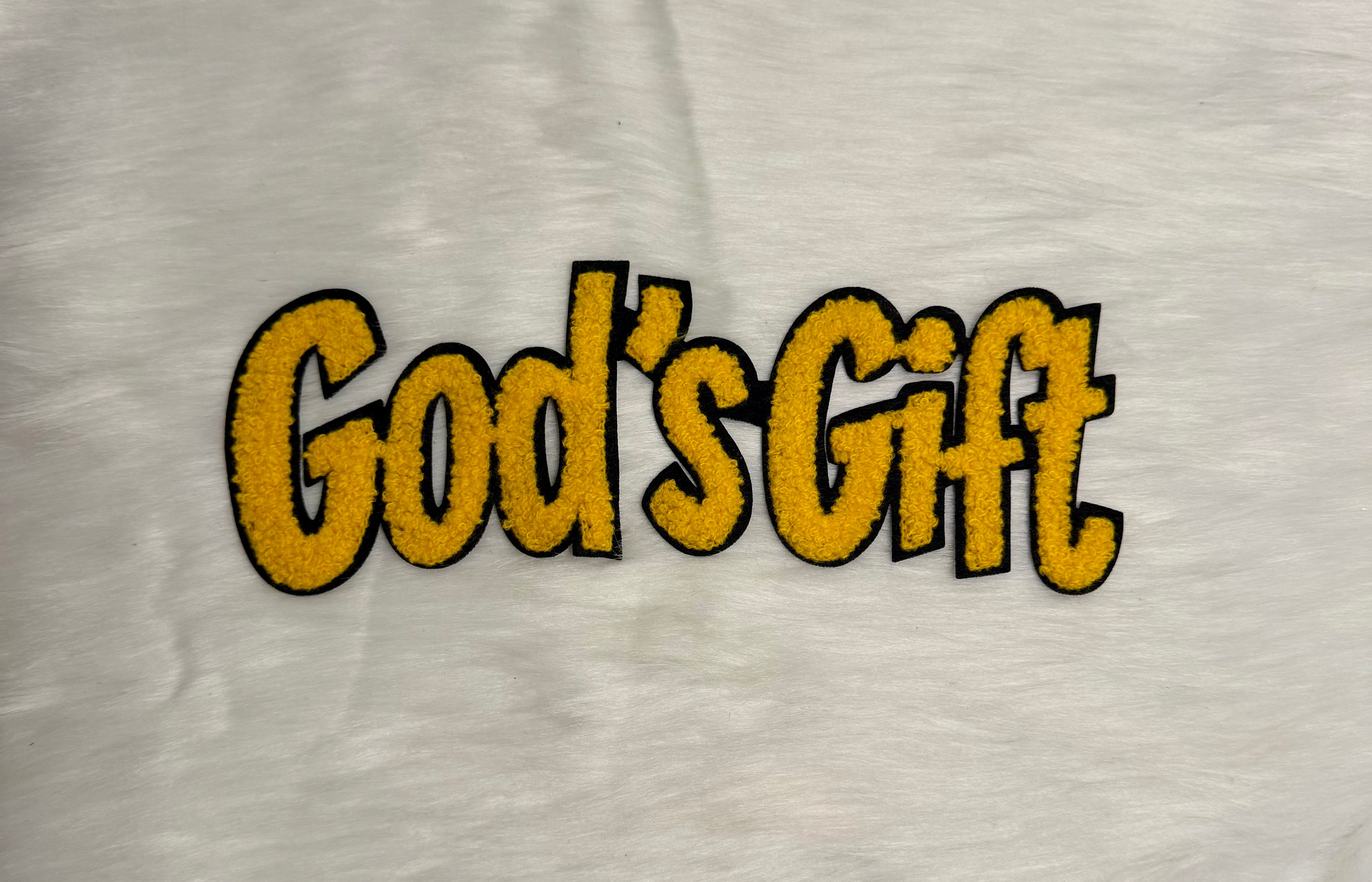 God’s Gift Iron-On Big Patch