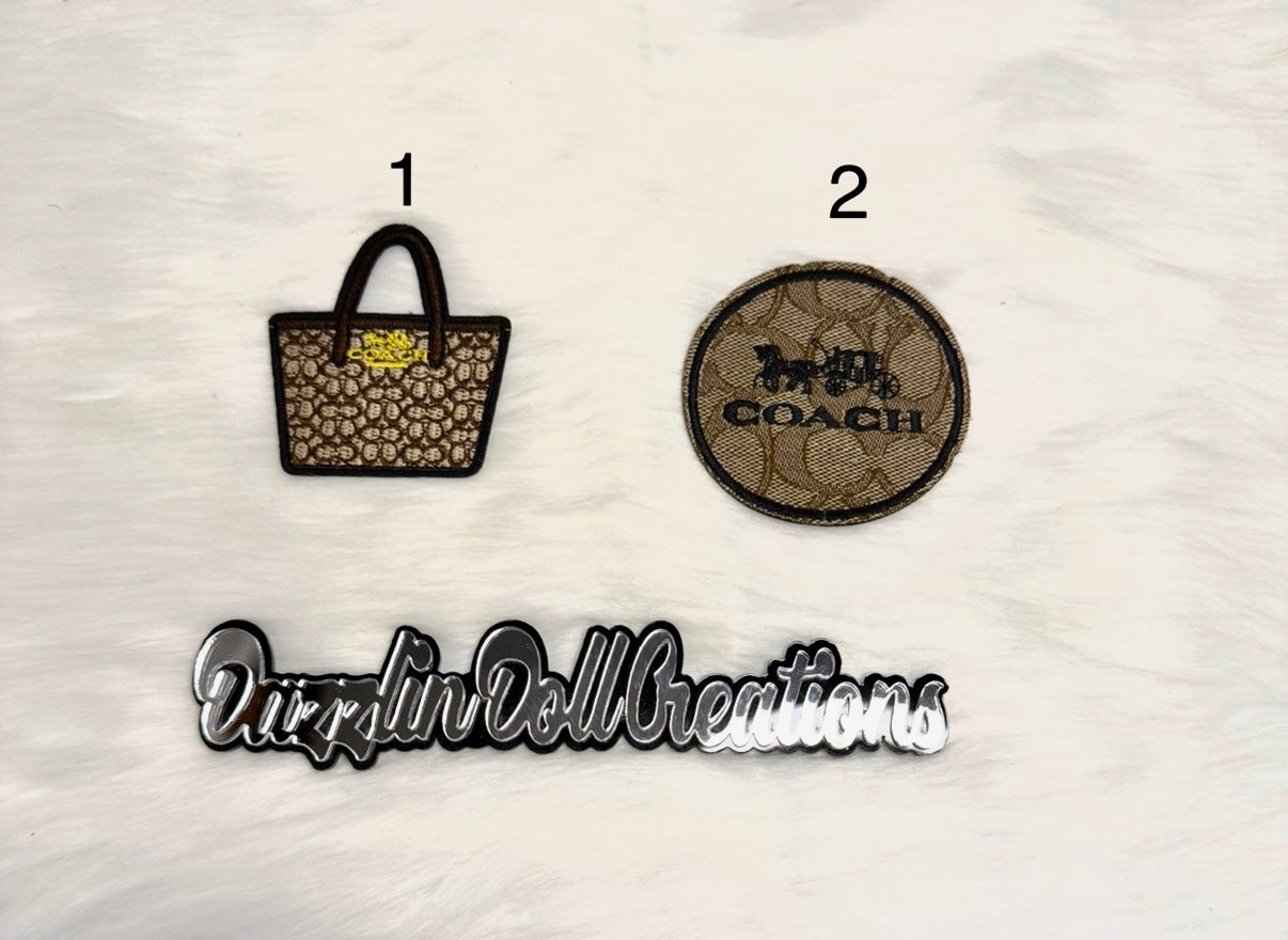 Inspired Coach Iron-On Patches