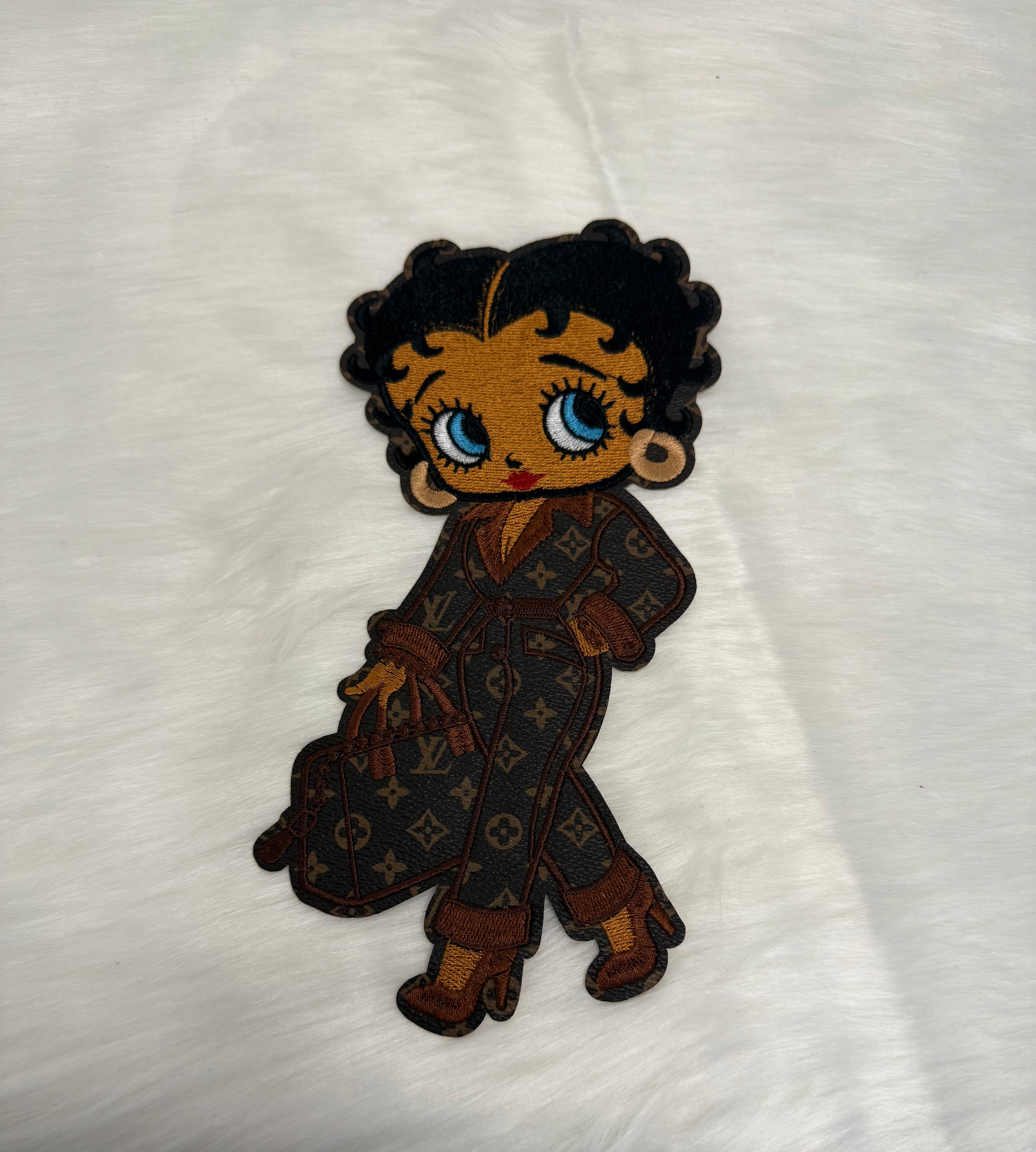 Inspired LV Betty Boop Big Patch