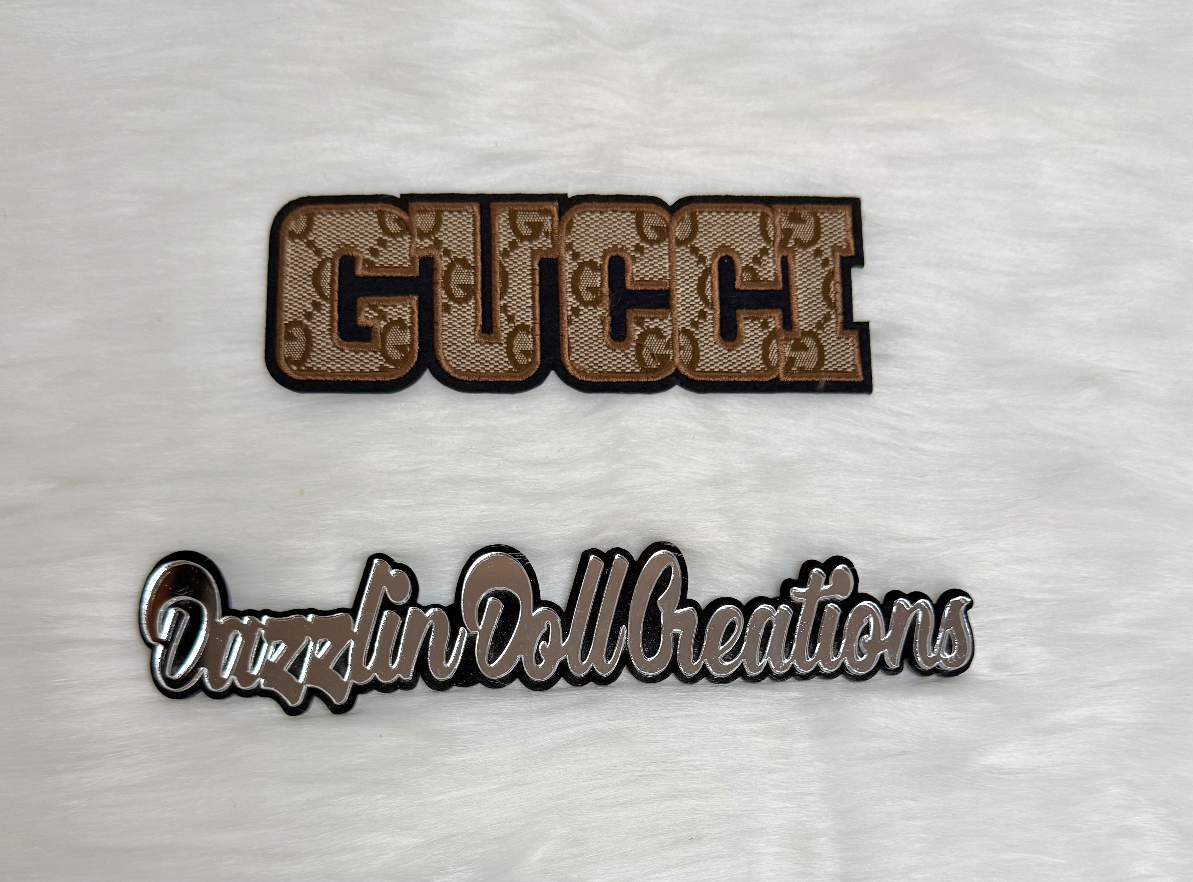 Inspired GG Mid-Size Iron-On Patch