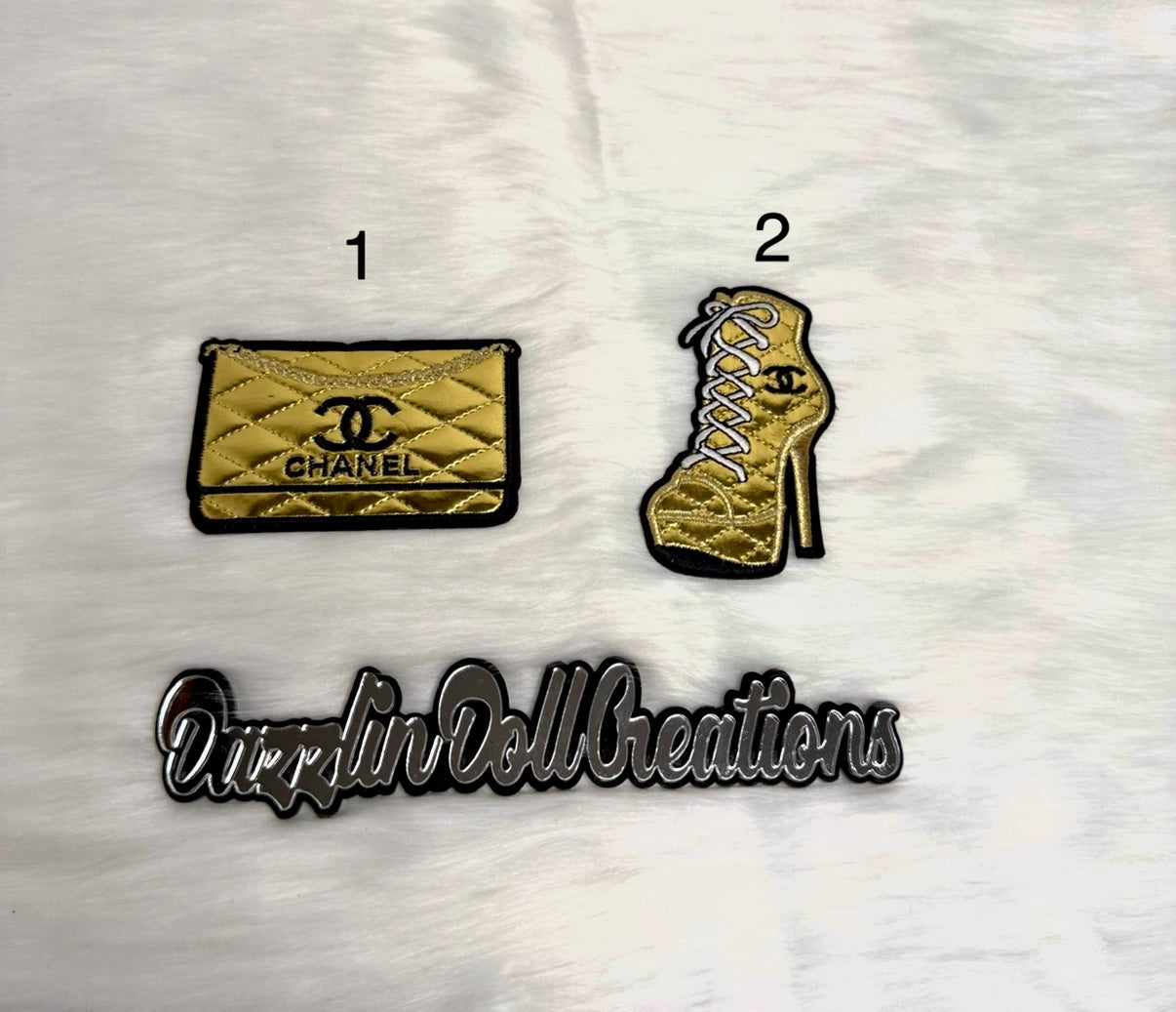 Inspired CC Leather Iron-On Patches