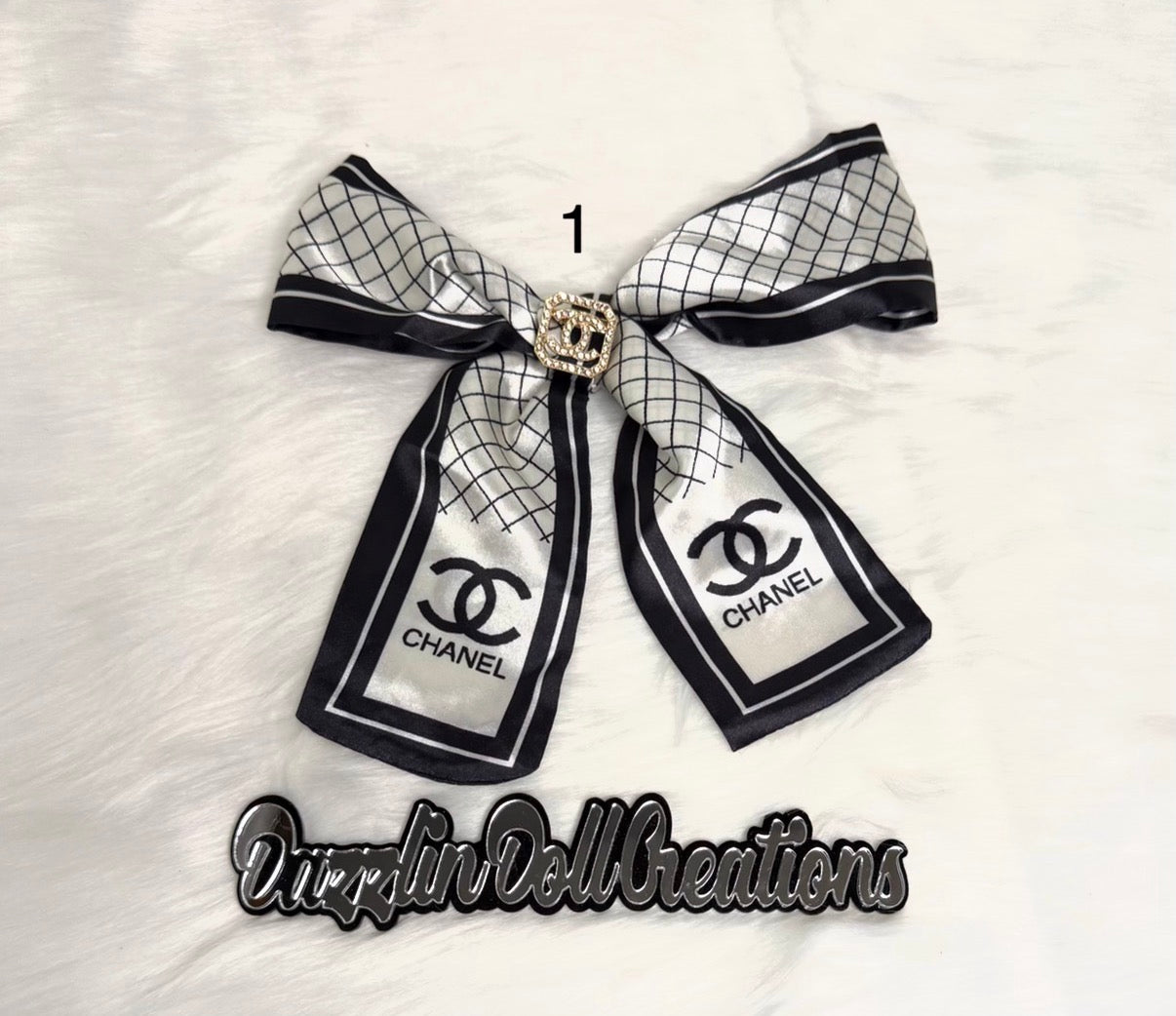 Inspired CC Bow With Charm
