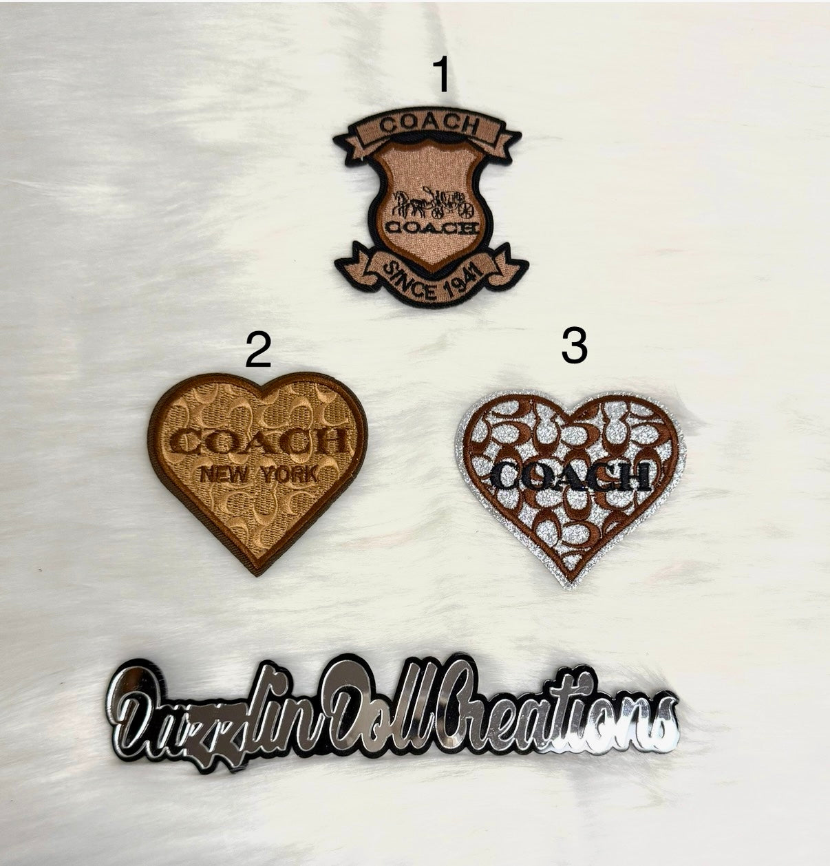 Inspired Coach Iron-On Patch