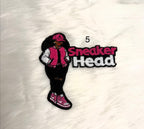 Sneaker Head Iron-On Mid Size Patches