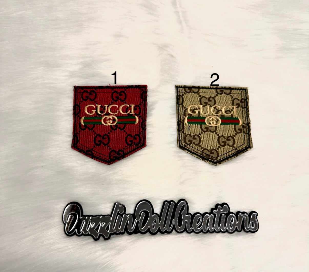 Inspired GG Iron-On Pocket Patch