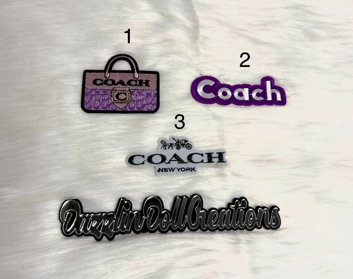 Inspired Coach Iron-On Patches