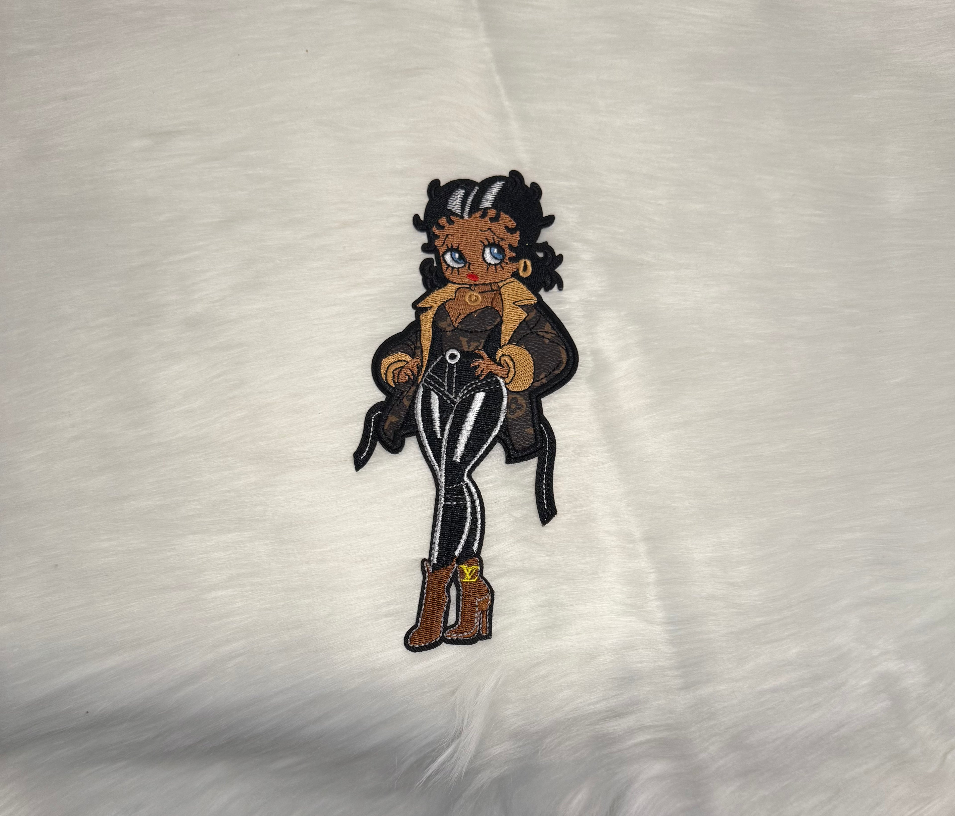 Inspired LV Betty Boop Patch