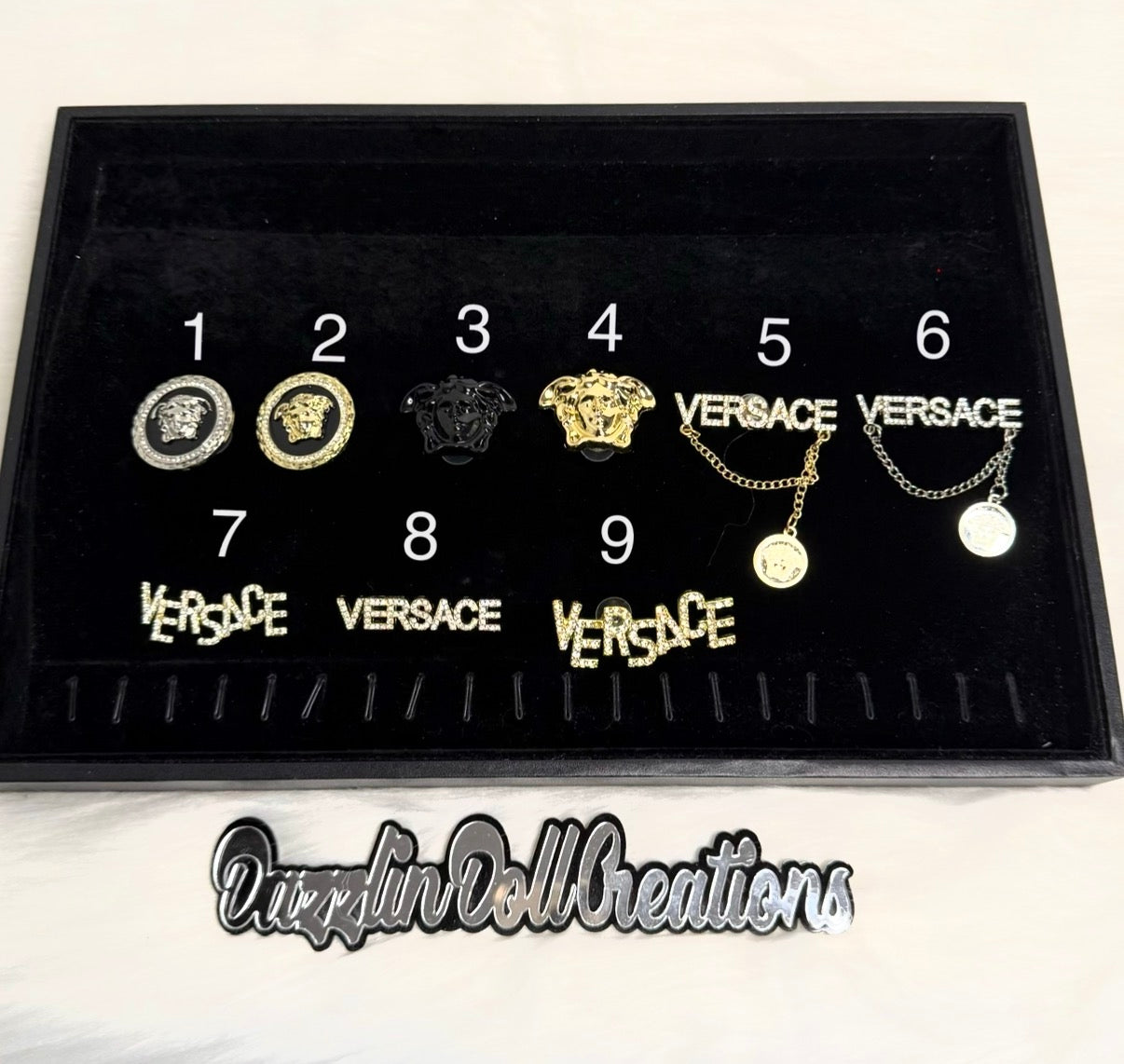 Inspired Versace Charms