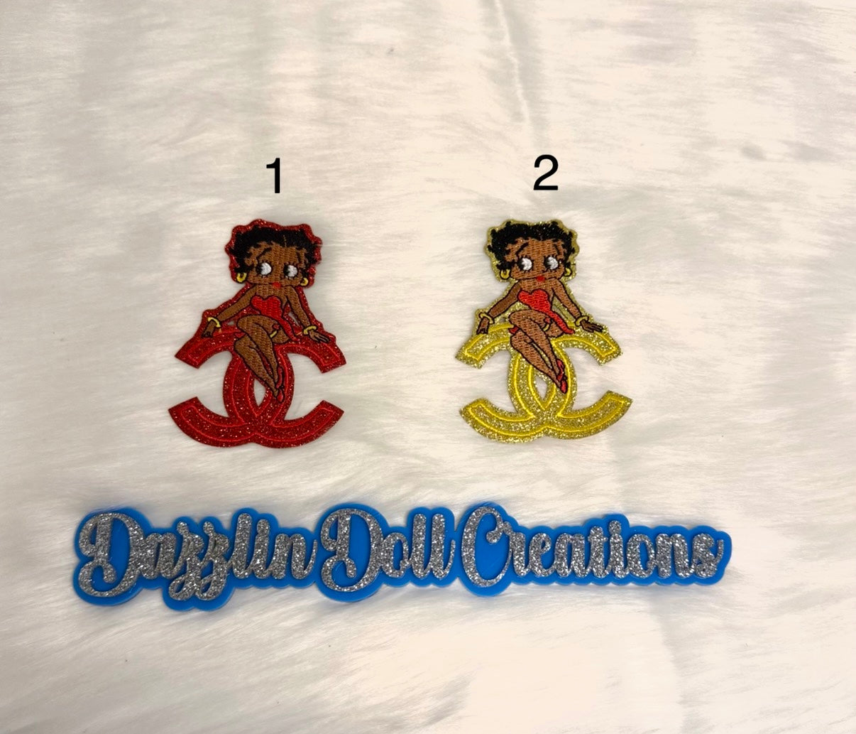 Inspired CC Betty Boop Patch