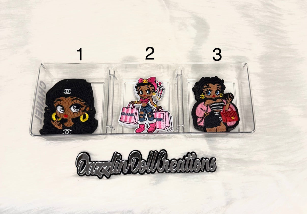 Inspired CC Betty Boop Iron-On Patch