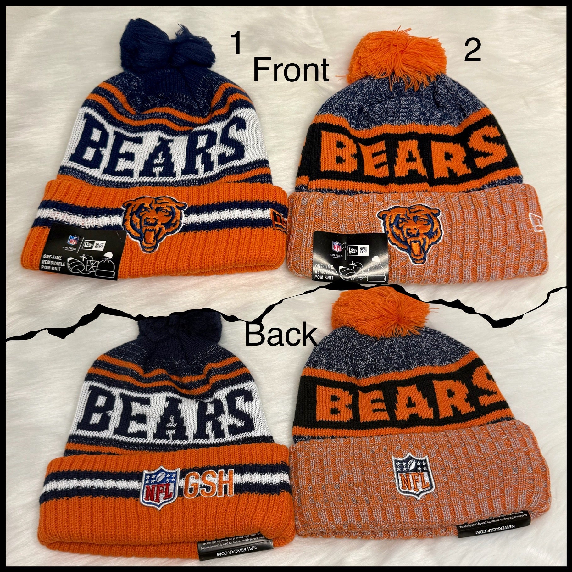 Chicago Bears Sports Knit Hats