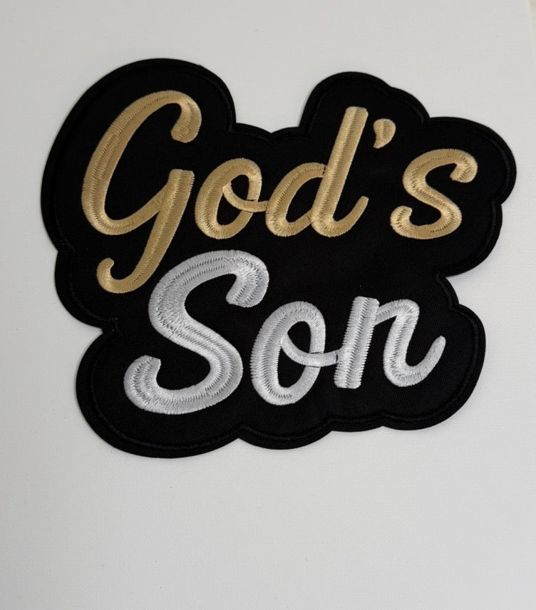 God’s Son Iron-On Big Patch