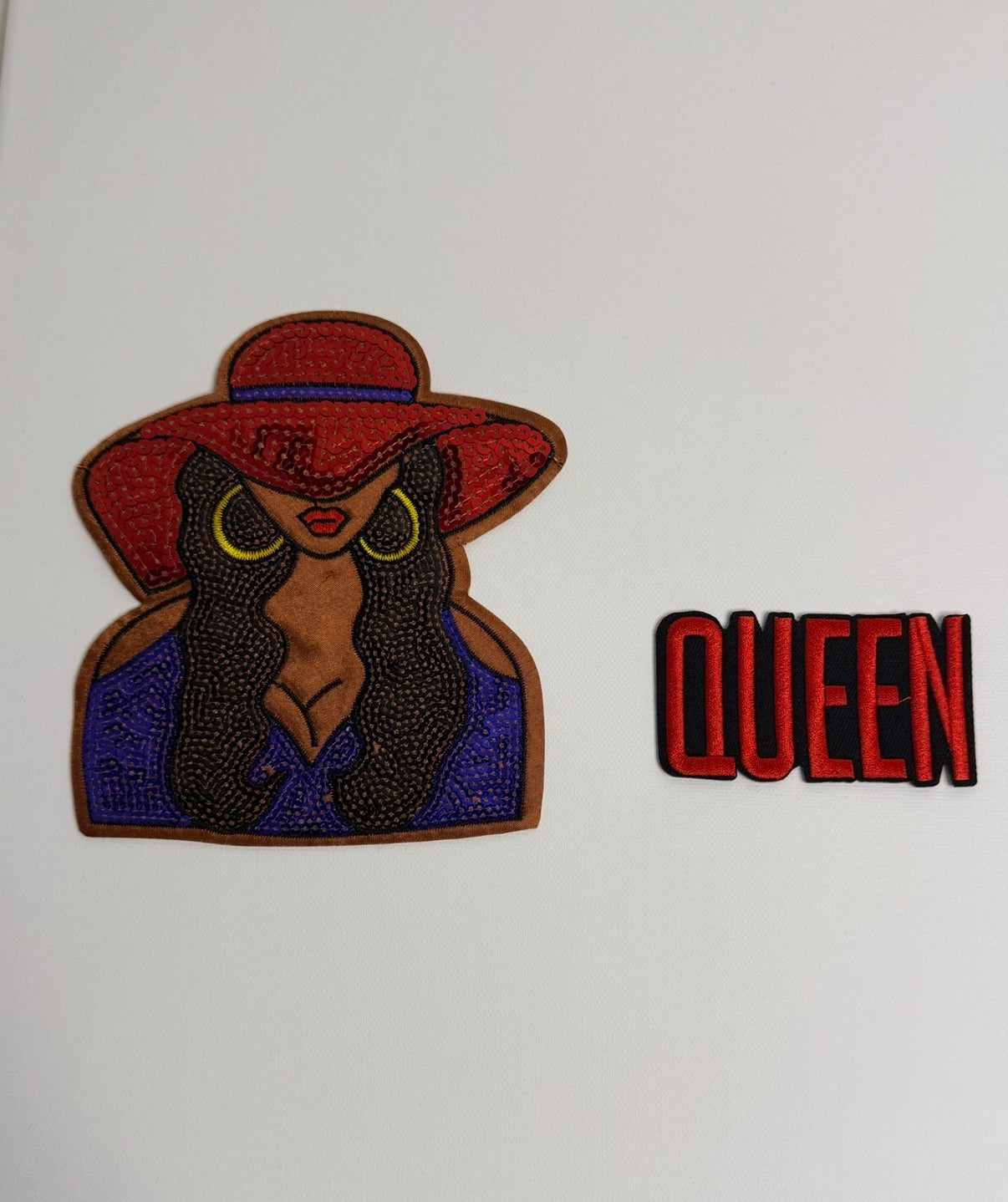 Lady & Queen Iron-On Patches