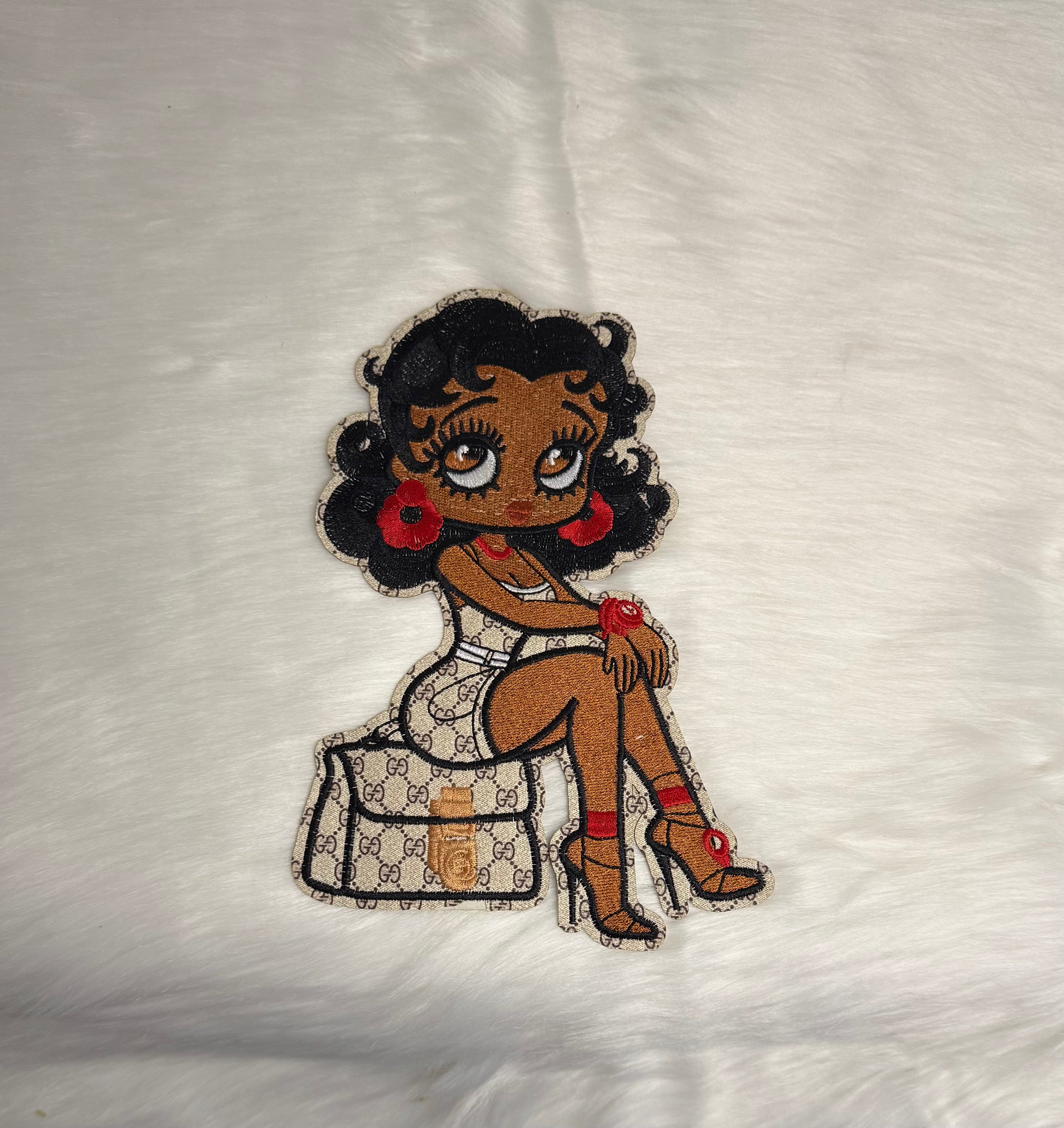 Inspired GG Betty Boop Big Patch