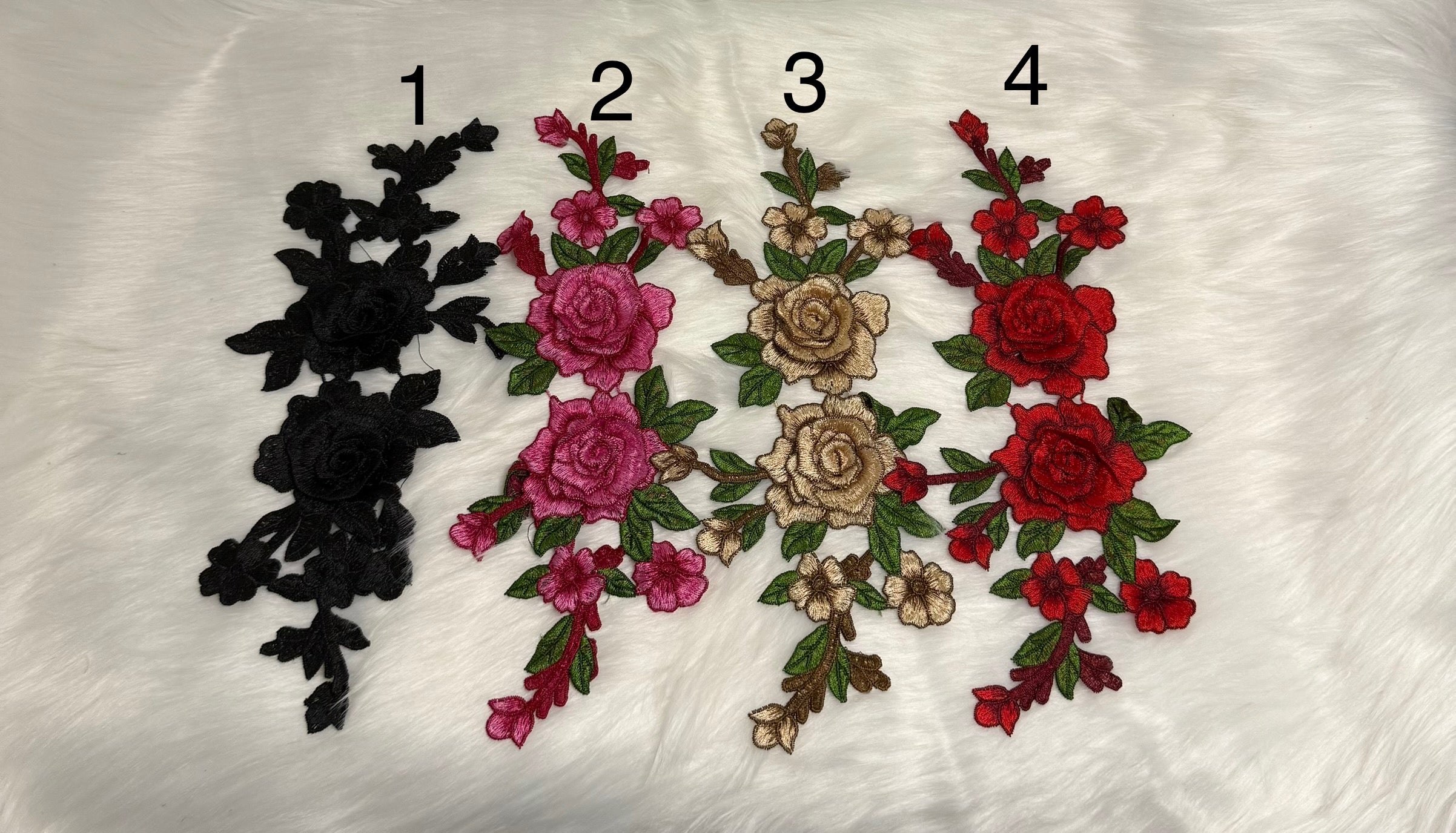Roses Appliqués