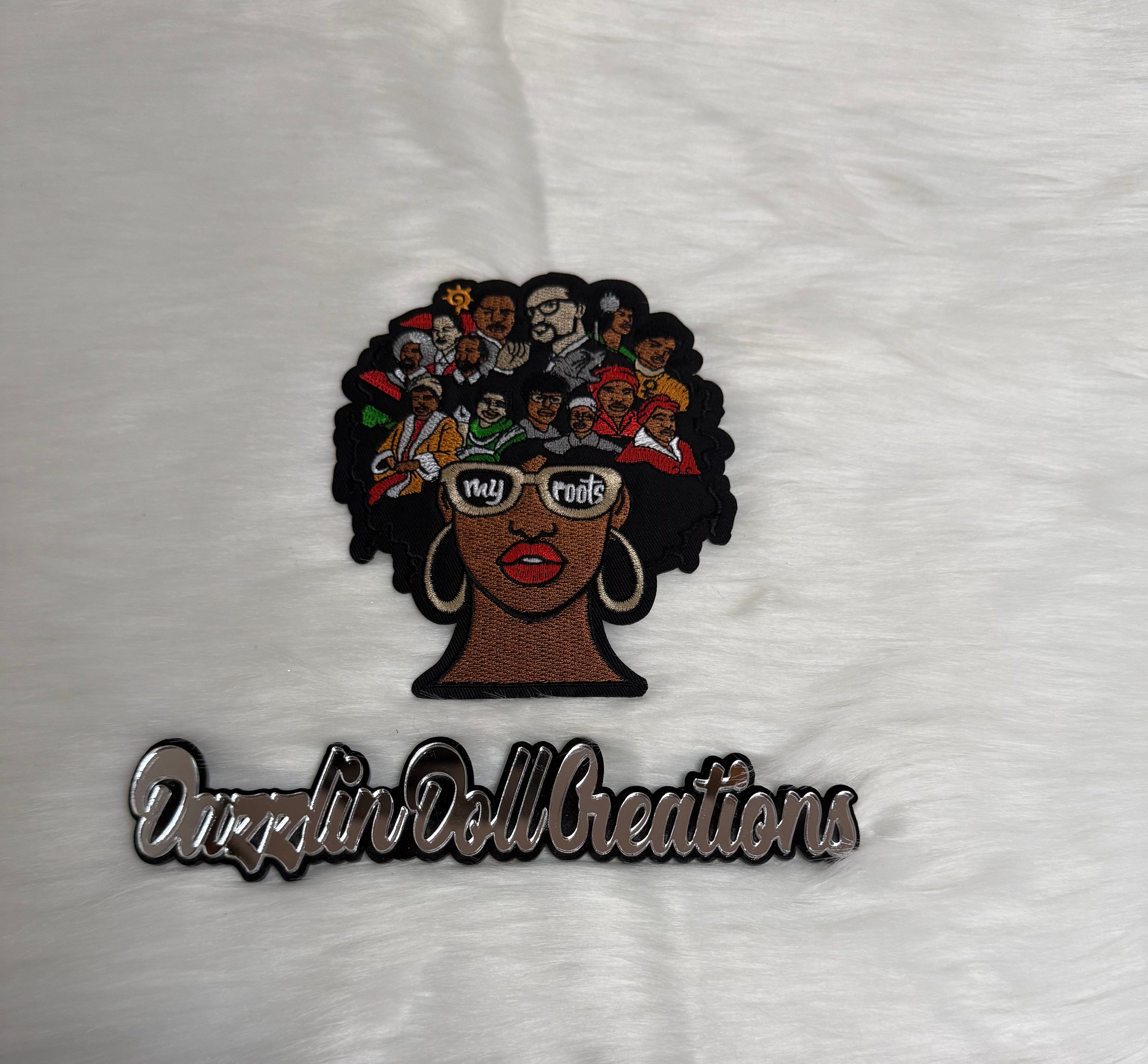 My Roots Mid-Size Iron-On Patch