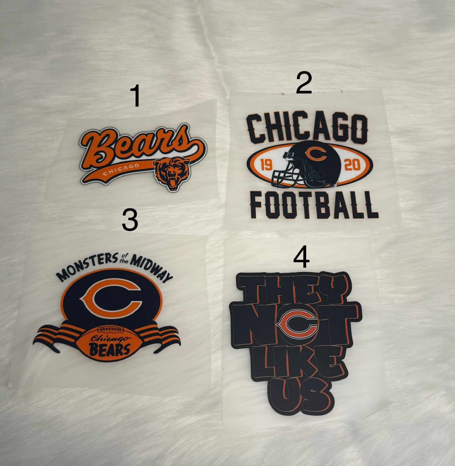 Chicago Bears Small DTF’s
