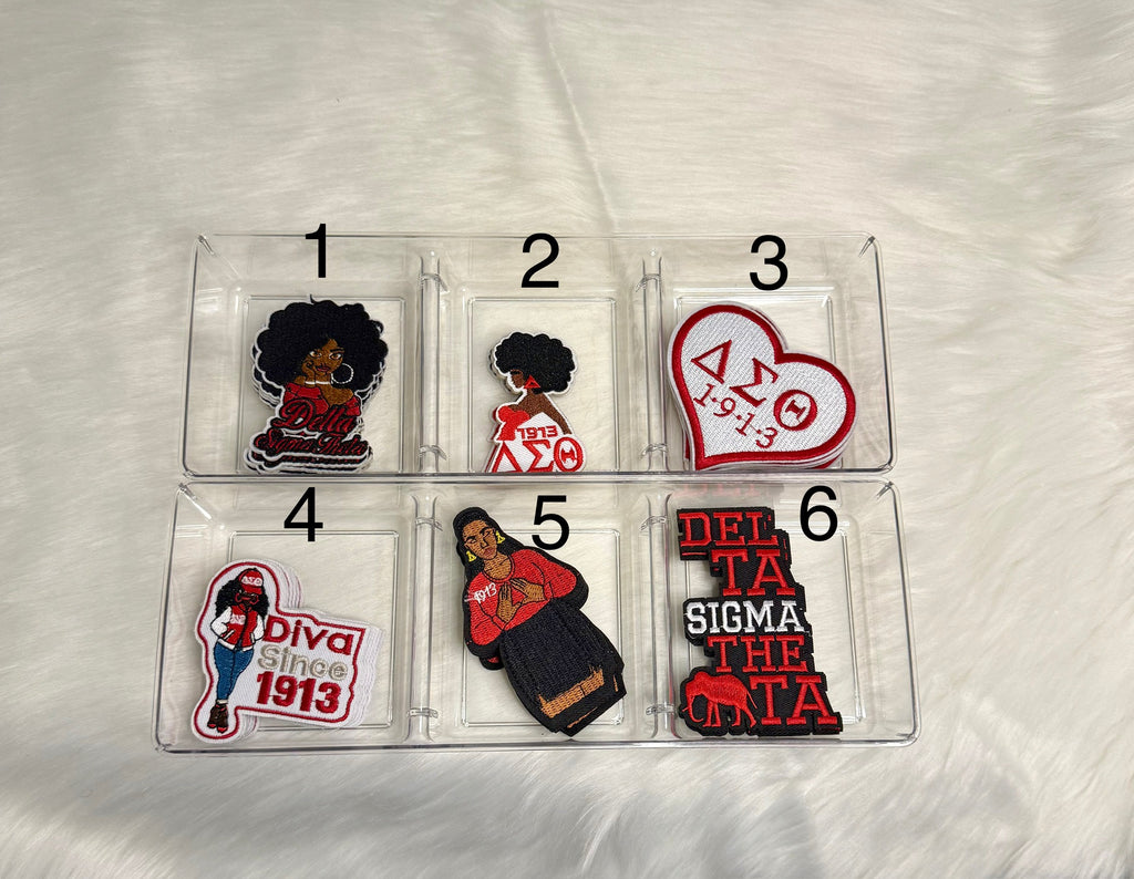 Delta Sigma Theta Sorority Patches