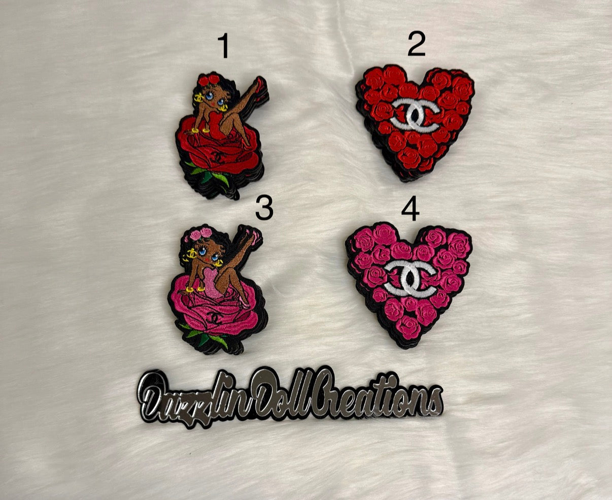 Inspired CC Betty Boop and Heart Roses