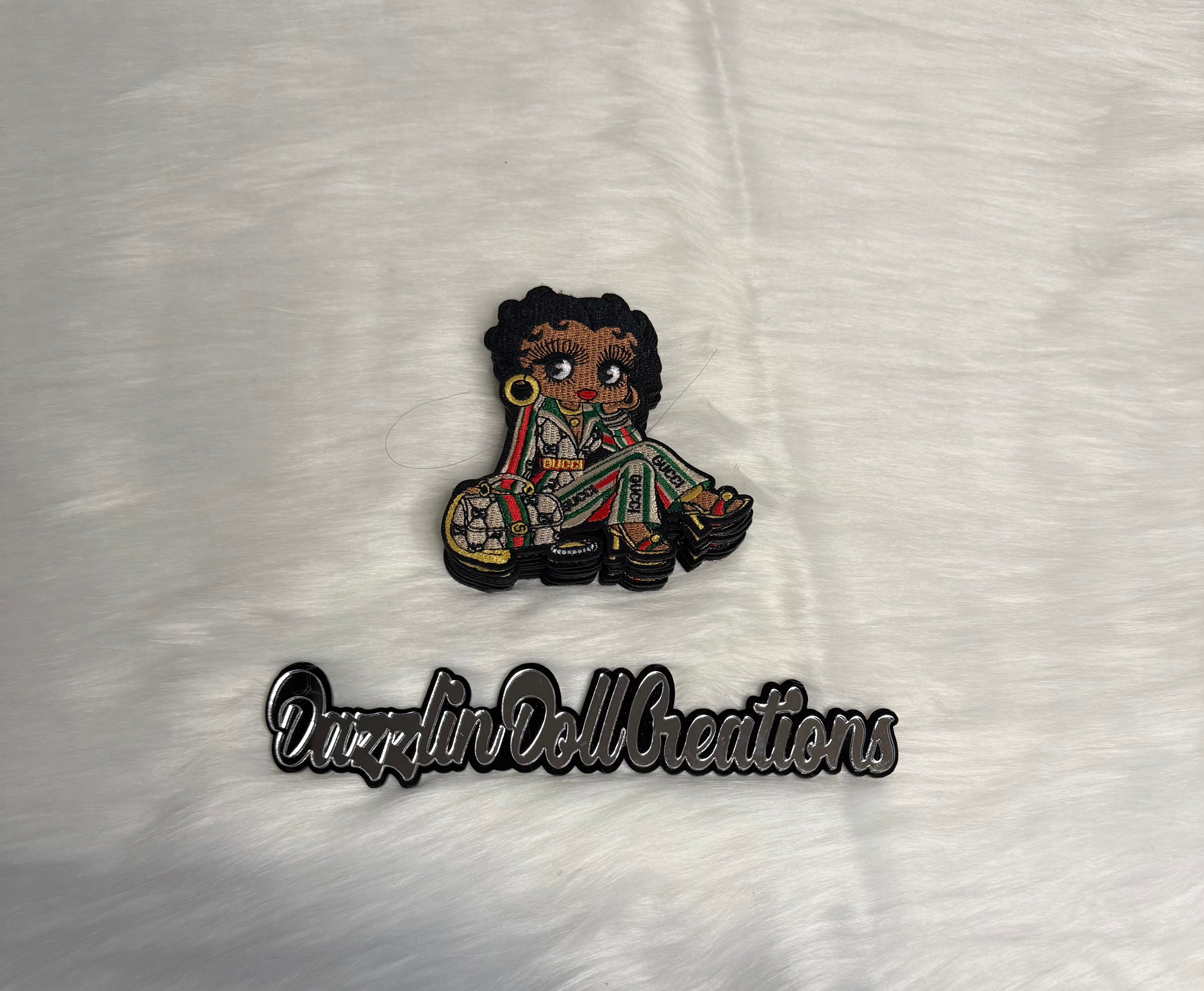 Inspired GG Betty Boop Patches