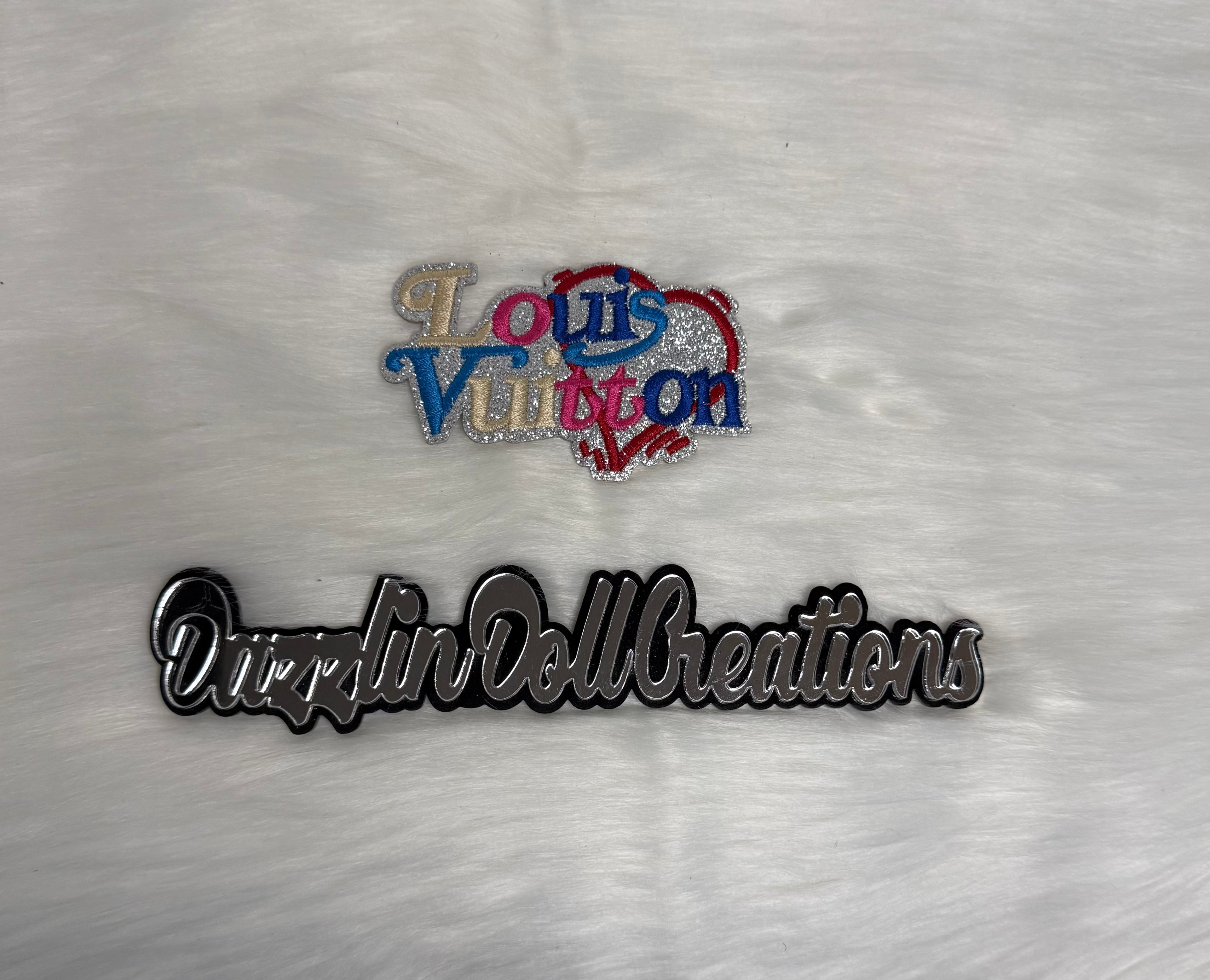 Inspired LV Iron-On Patch