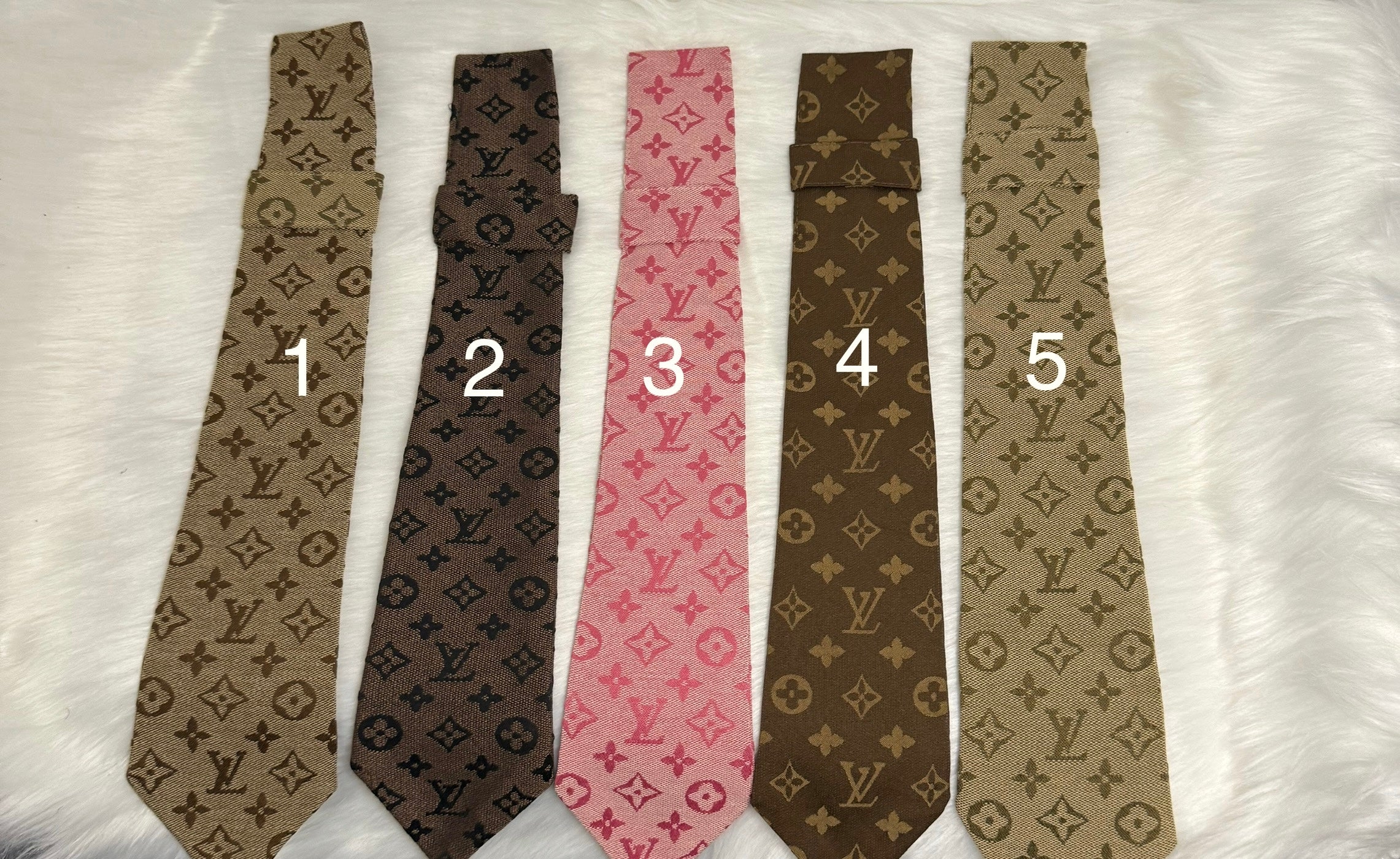 Inspired LV Ties