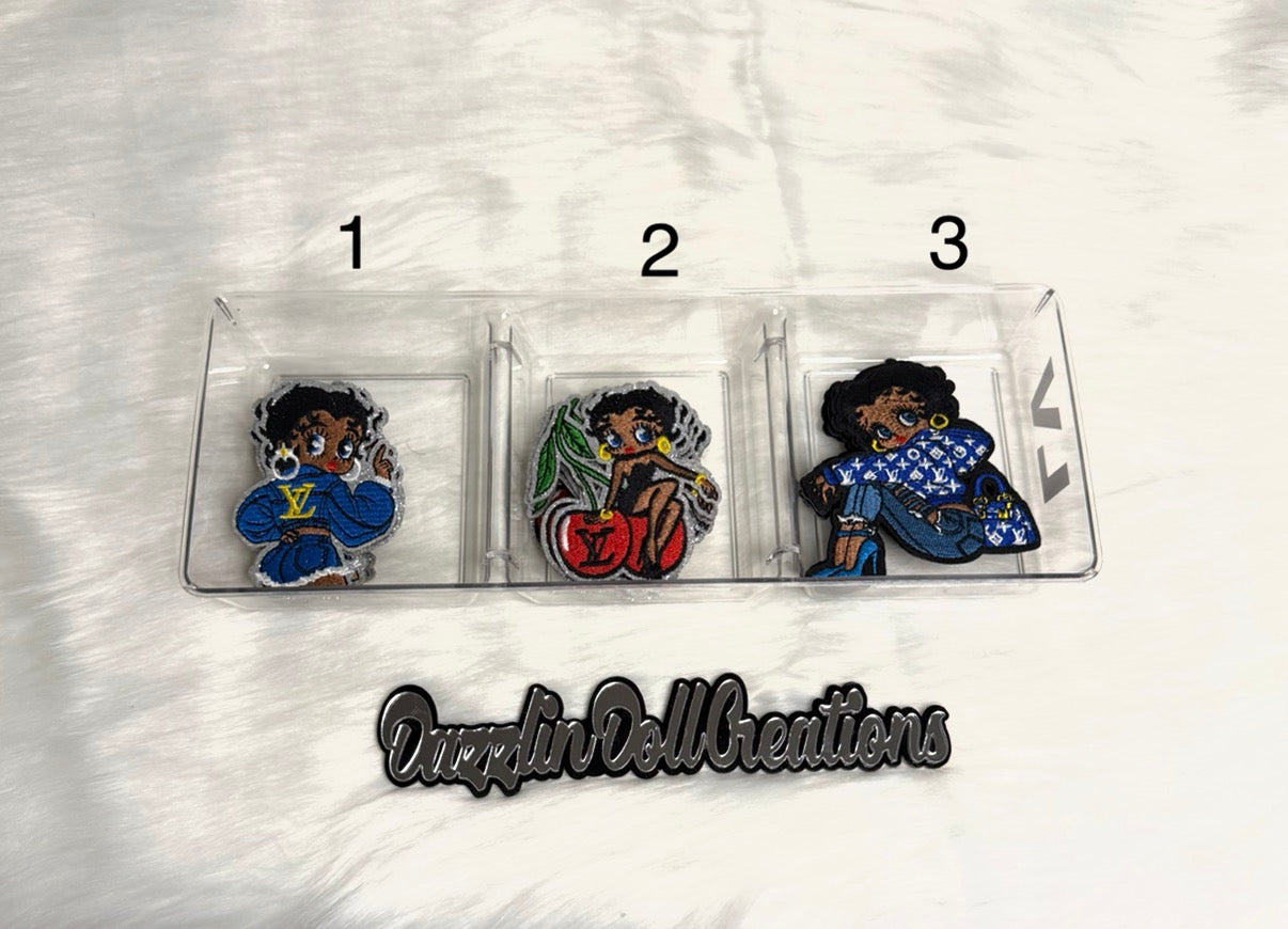 Inspired LV Betty Boop Patches
