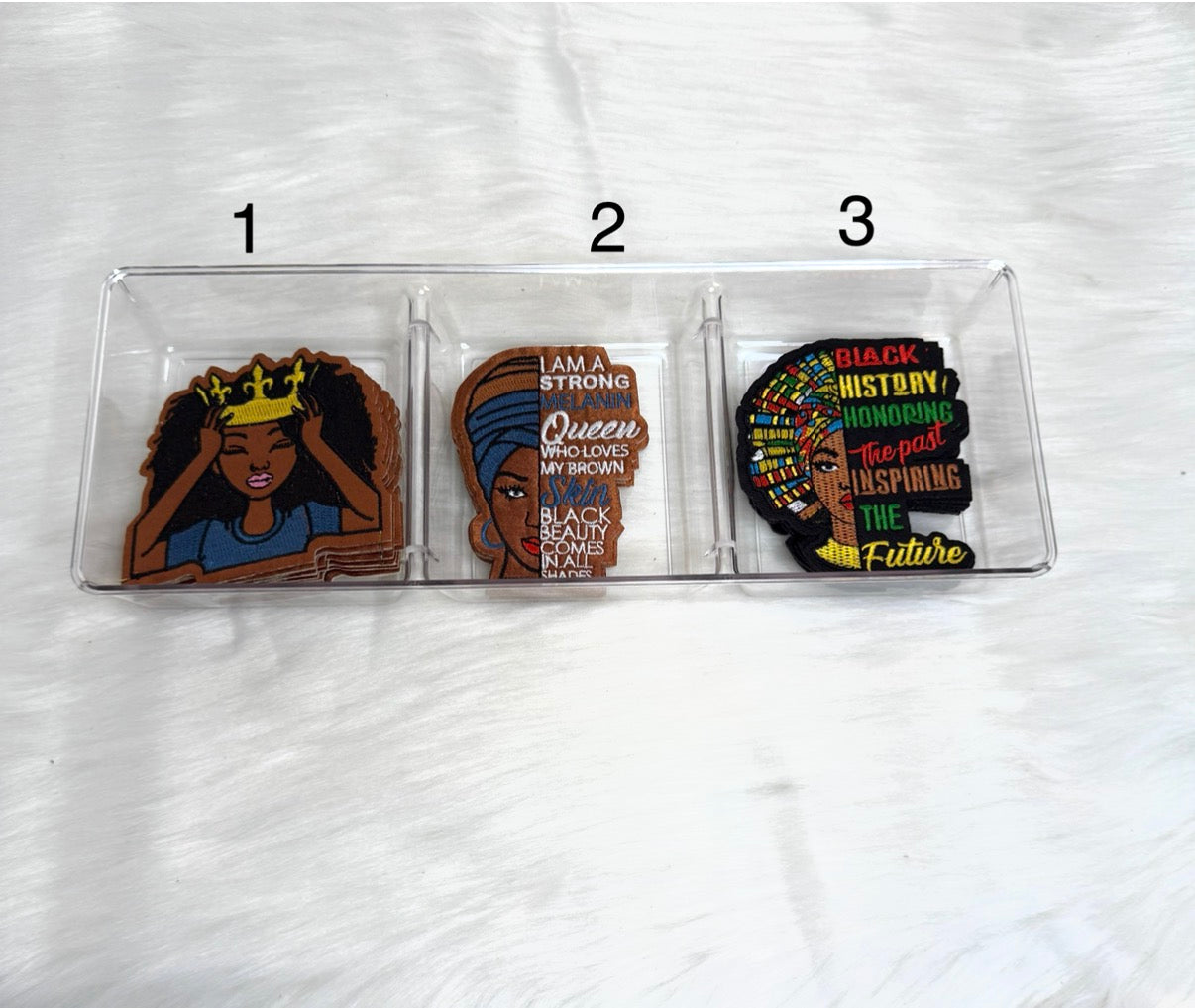 Melanin Queens/Black History Iron-On Patches