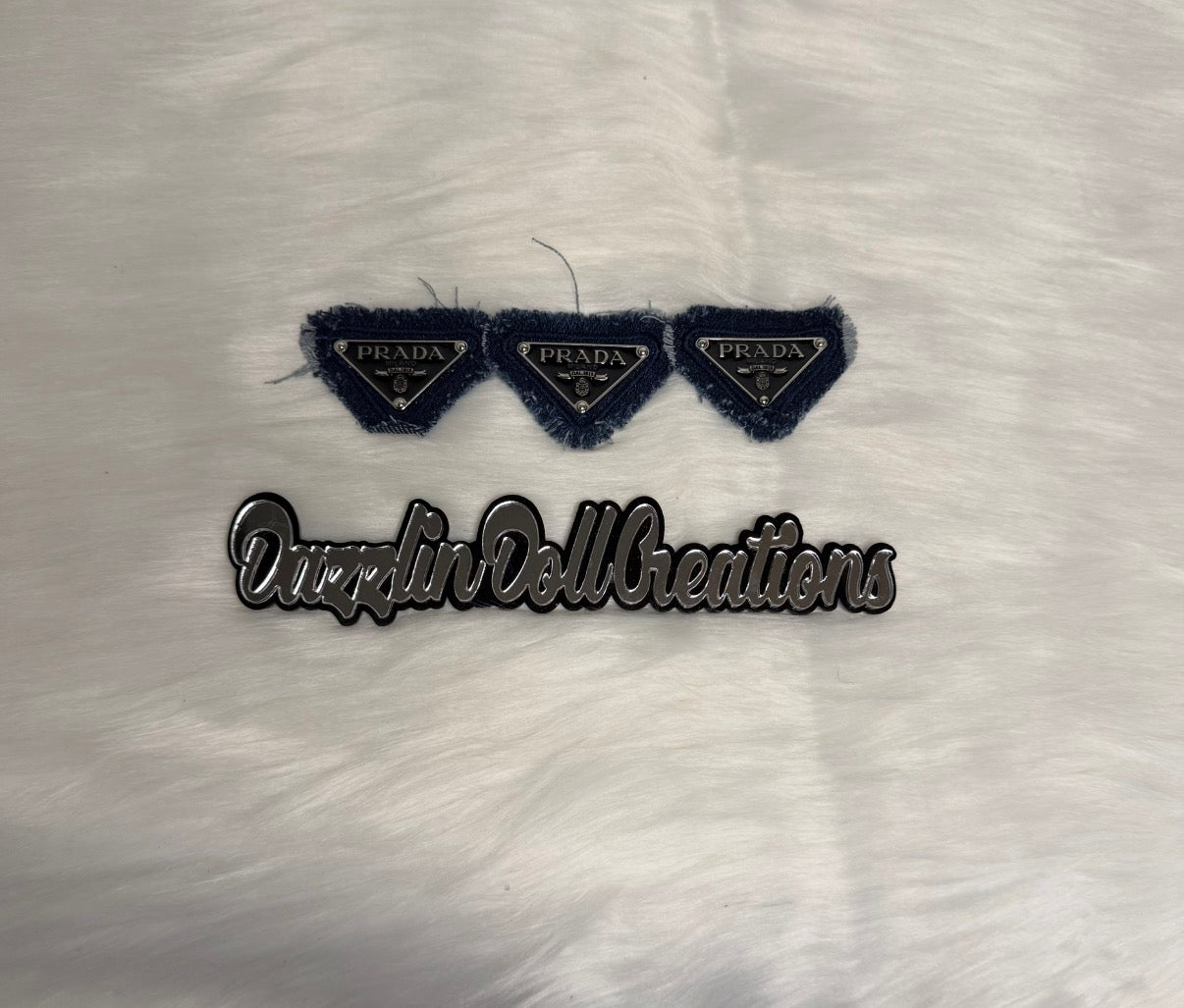 Denim Inspired Prada Patch