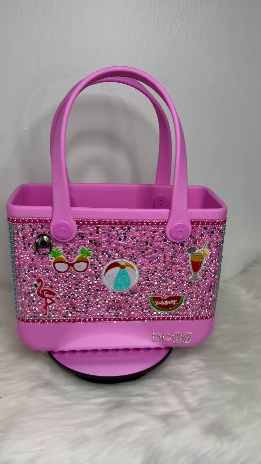 Pink Summer Bogg Bag