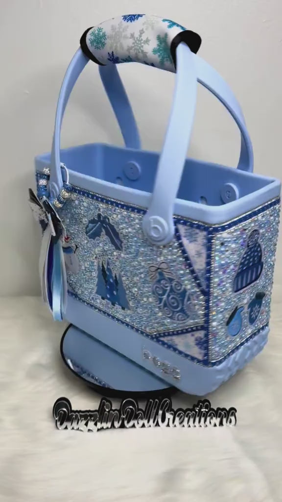 ❄️ Hello Winter Inspired Bogg Bag ❄️