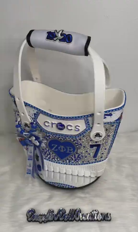 Zeta Bling Crocs Bag